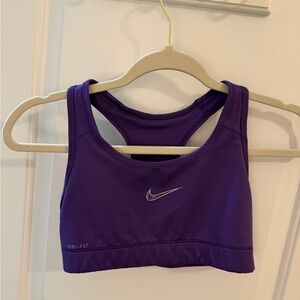 Nike Women's Purple Sports Bra